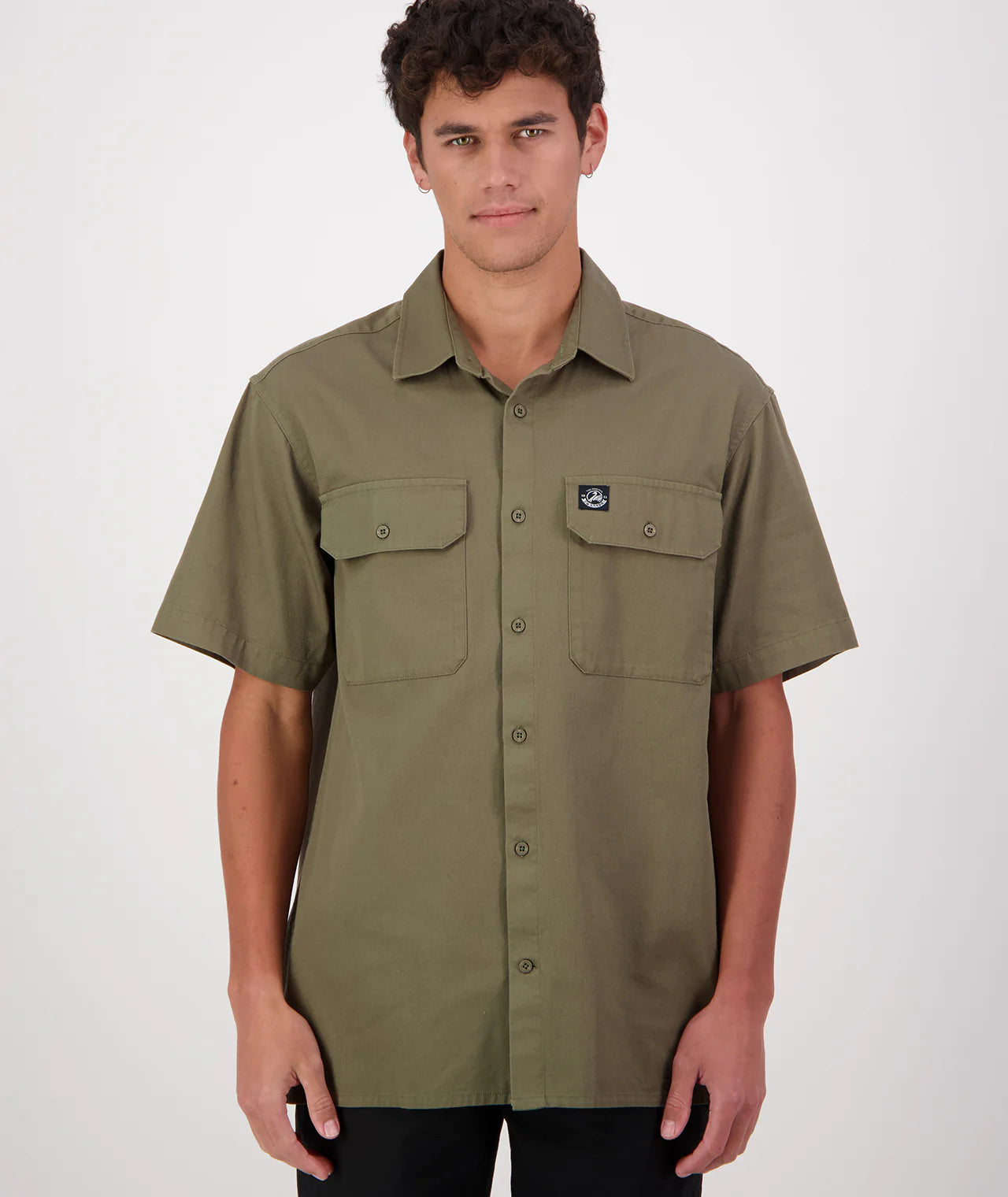 Fundamentals Short Sleeve Work Shirt | Clover, , Beechworth Emporium, Tops, [product tags]