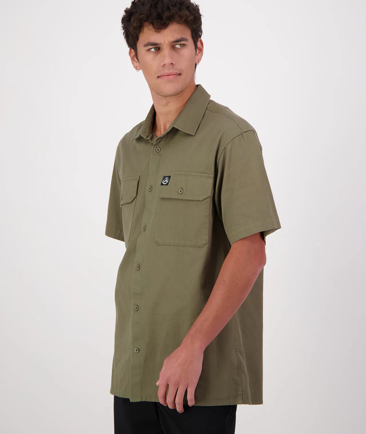Fundamentals Short Sleeve Work Shirt | Clover, , Beechworth Emporium, Tops, [product tags]