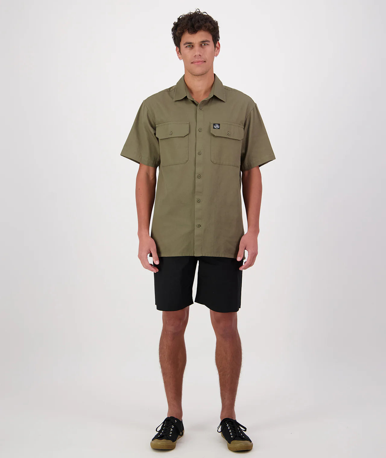 Fundamentals Short Sleeve Work Shirt | Clover, , Beechworth Emporium, Tops, [product tags]