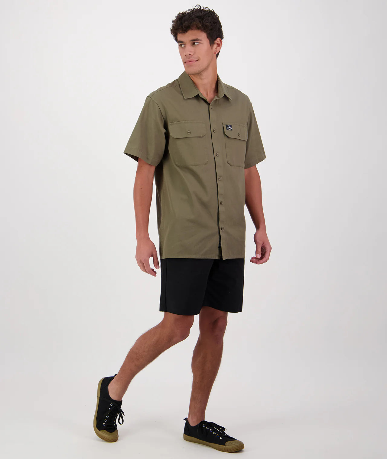 Fundamentals Short Sleeve Work Shirt | Clover, , Beechworth Emporium, Tops, [product tags]