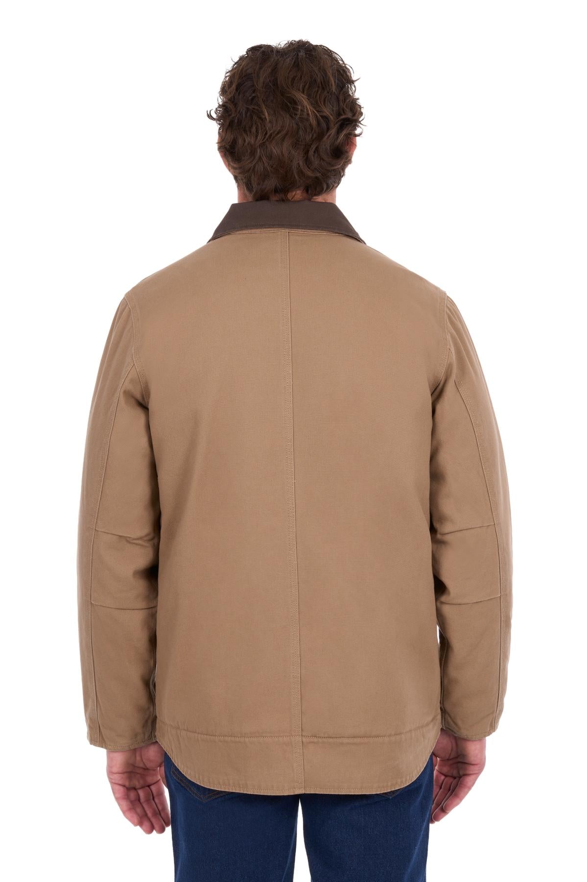 Hard Slog Canvas Jacket | Mushroom