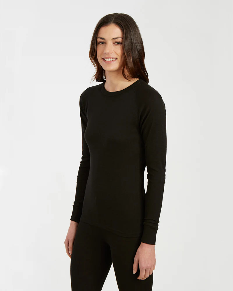 Unisex Heatflex Thermal Top | Black