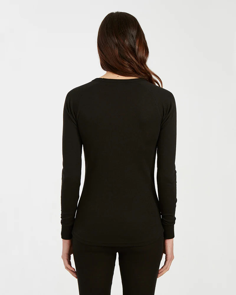 Unisex Heatflex Thermal Top | Black