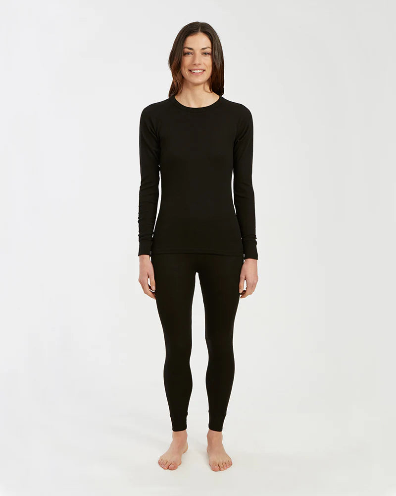 Unisex Heatflex Thermal Top | Black