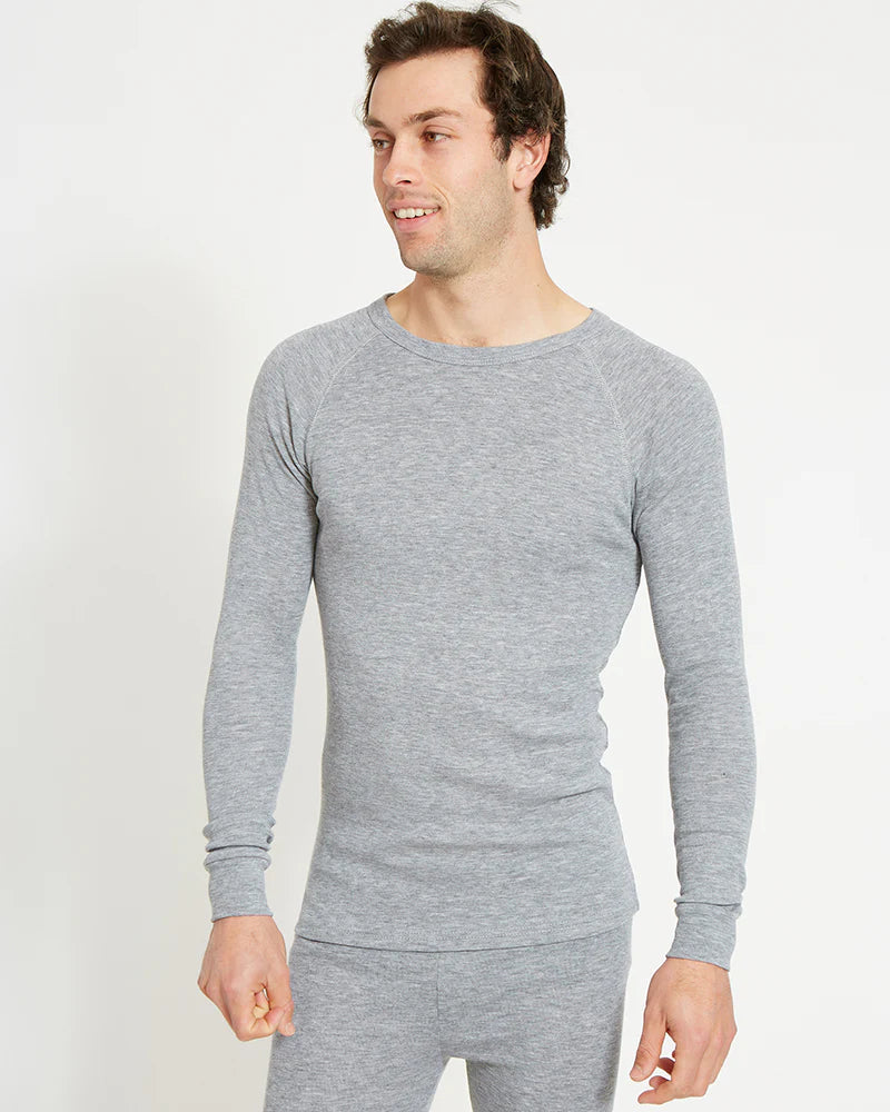 Unisex Heatflex Thermal Top | Charcoal Marle