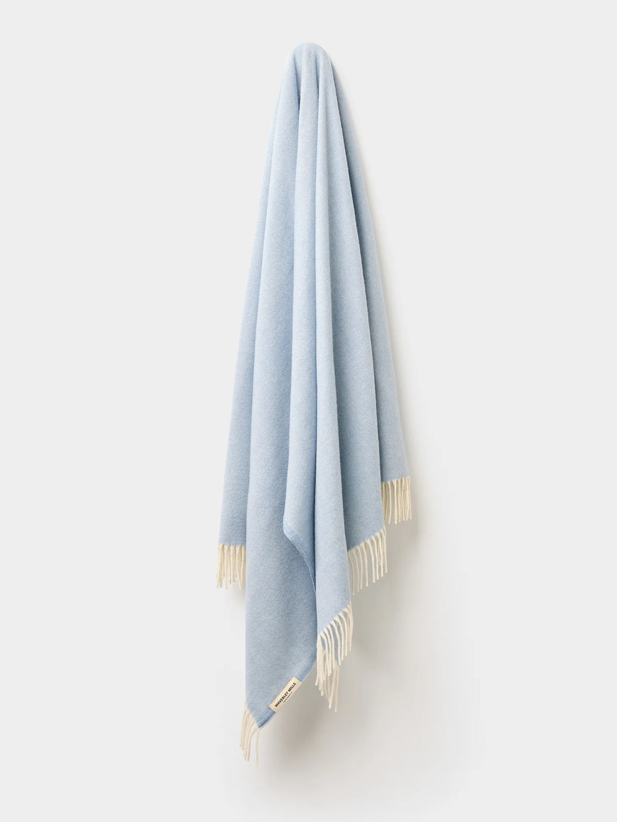 Herringbone Throw | Wineglass Bay Blue
