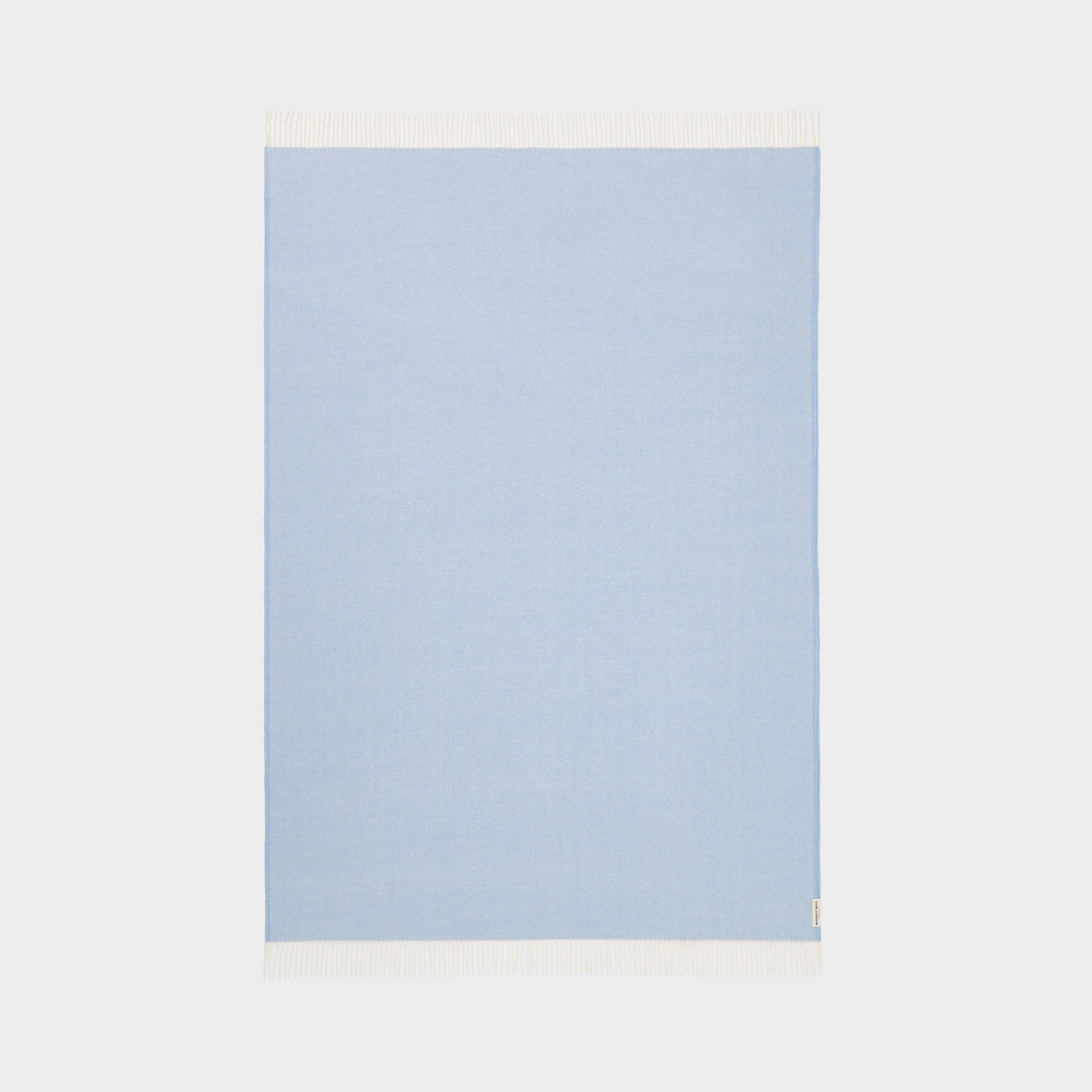 Herringbone Throw | Wineglass Bay Blue