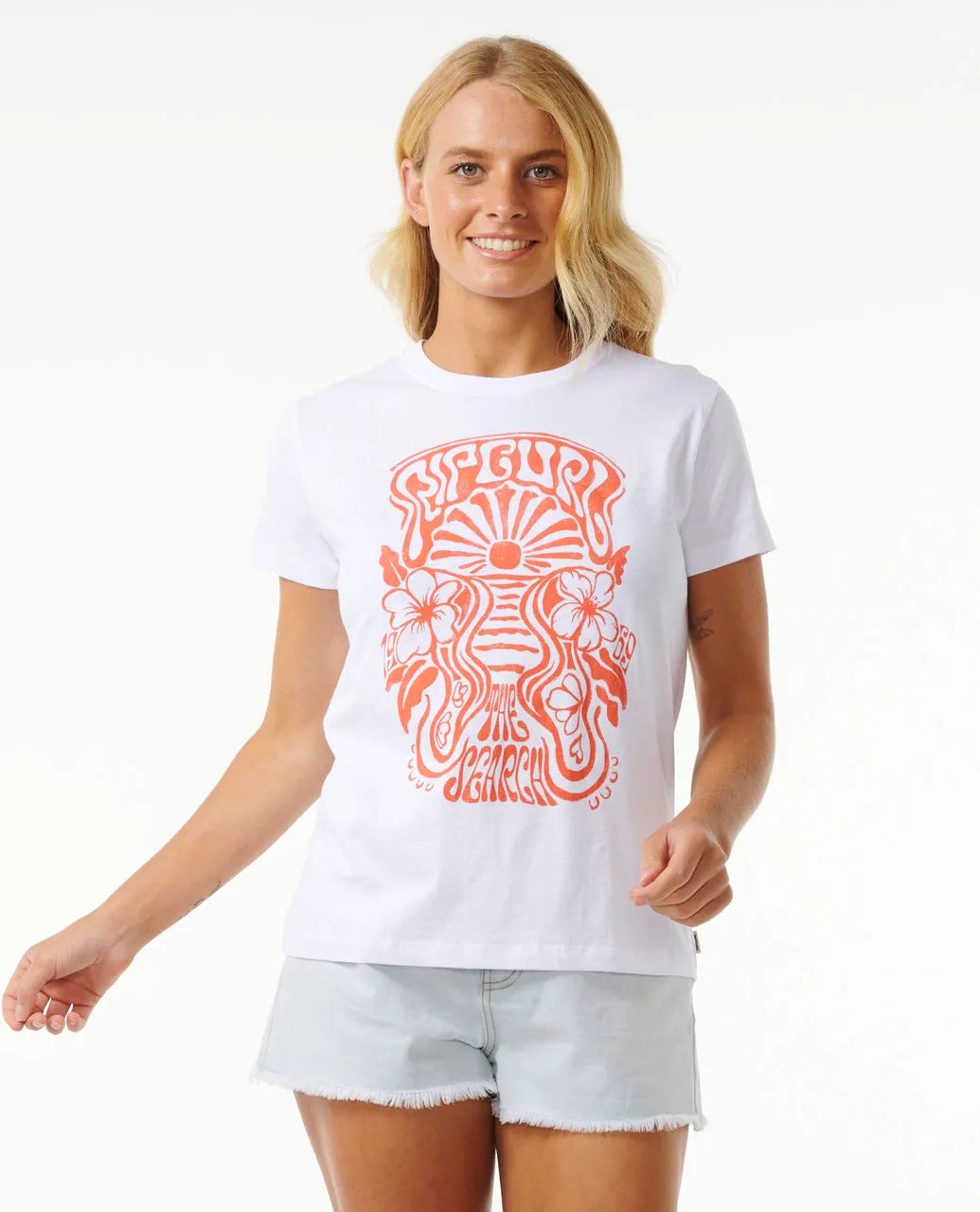 High Tide Psychic Standard Tee | White
