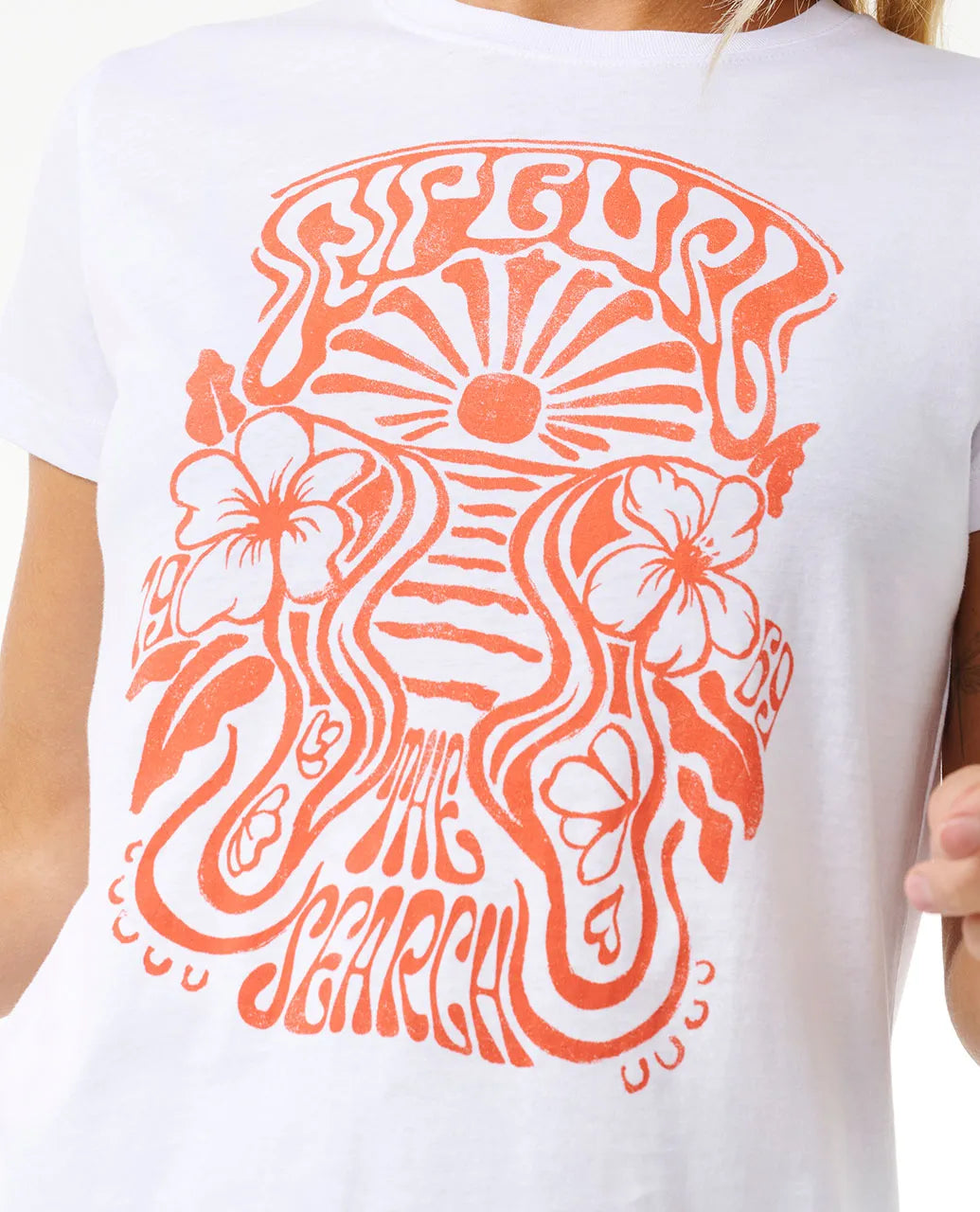 High Tide Psychic Standard Tee | White