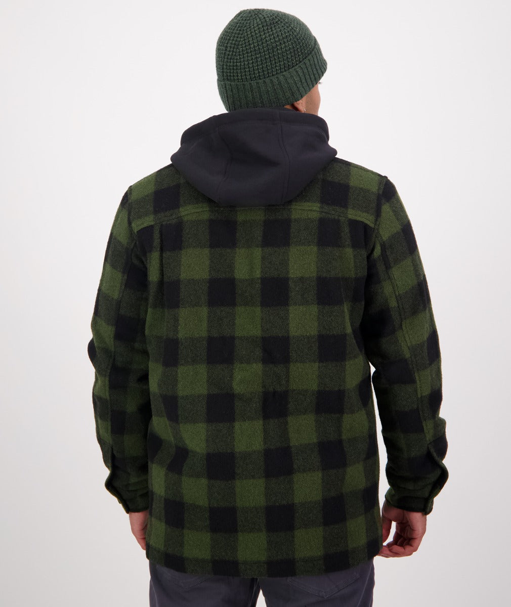 Hudson Jacket | Olive Check - Swanndri - Beechworth Emporium