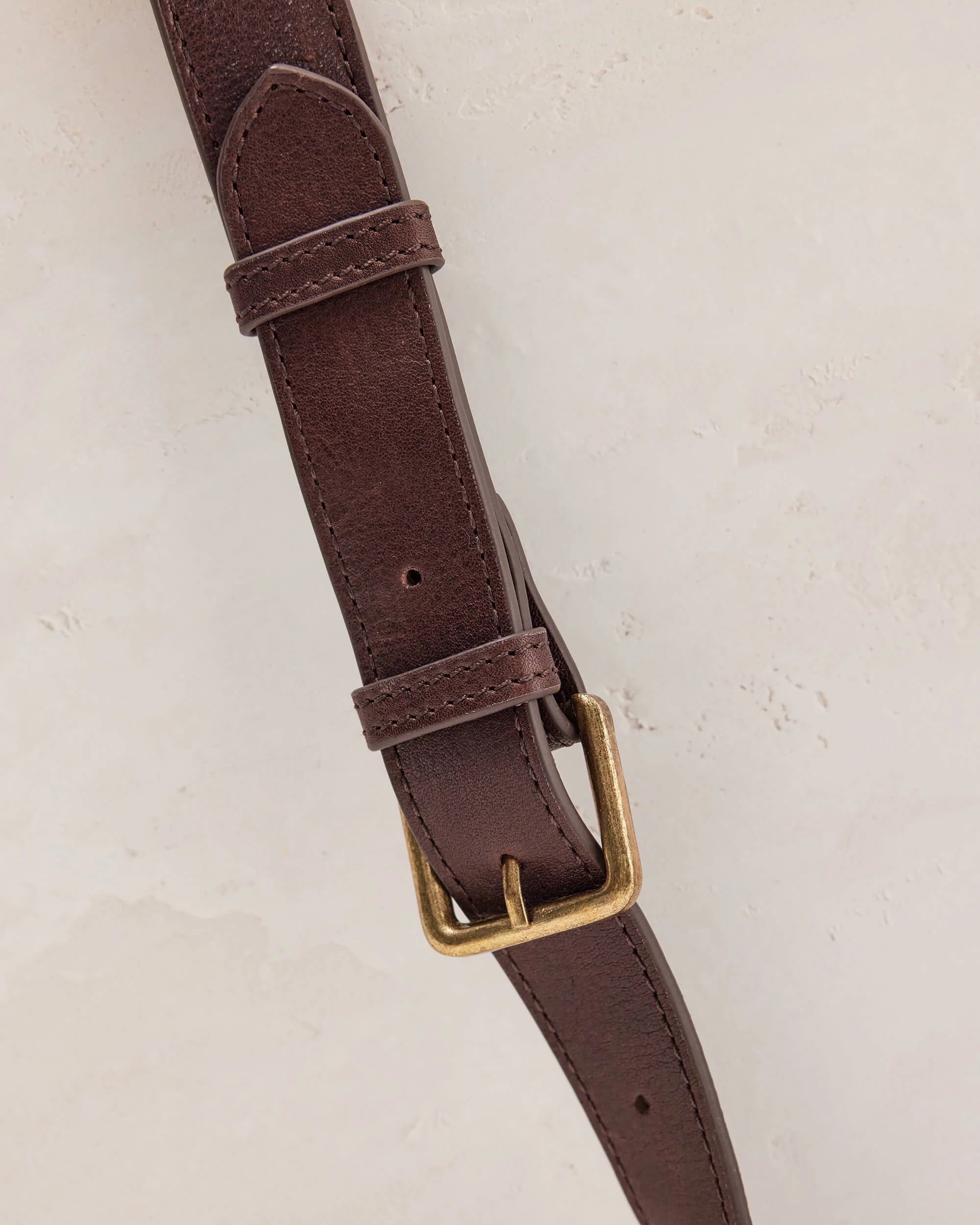 Suede Teddy Bag | Chestnut