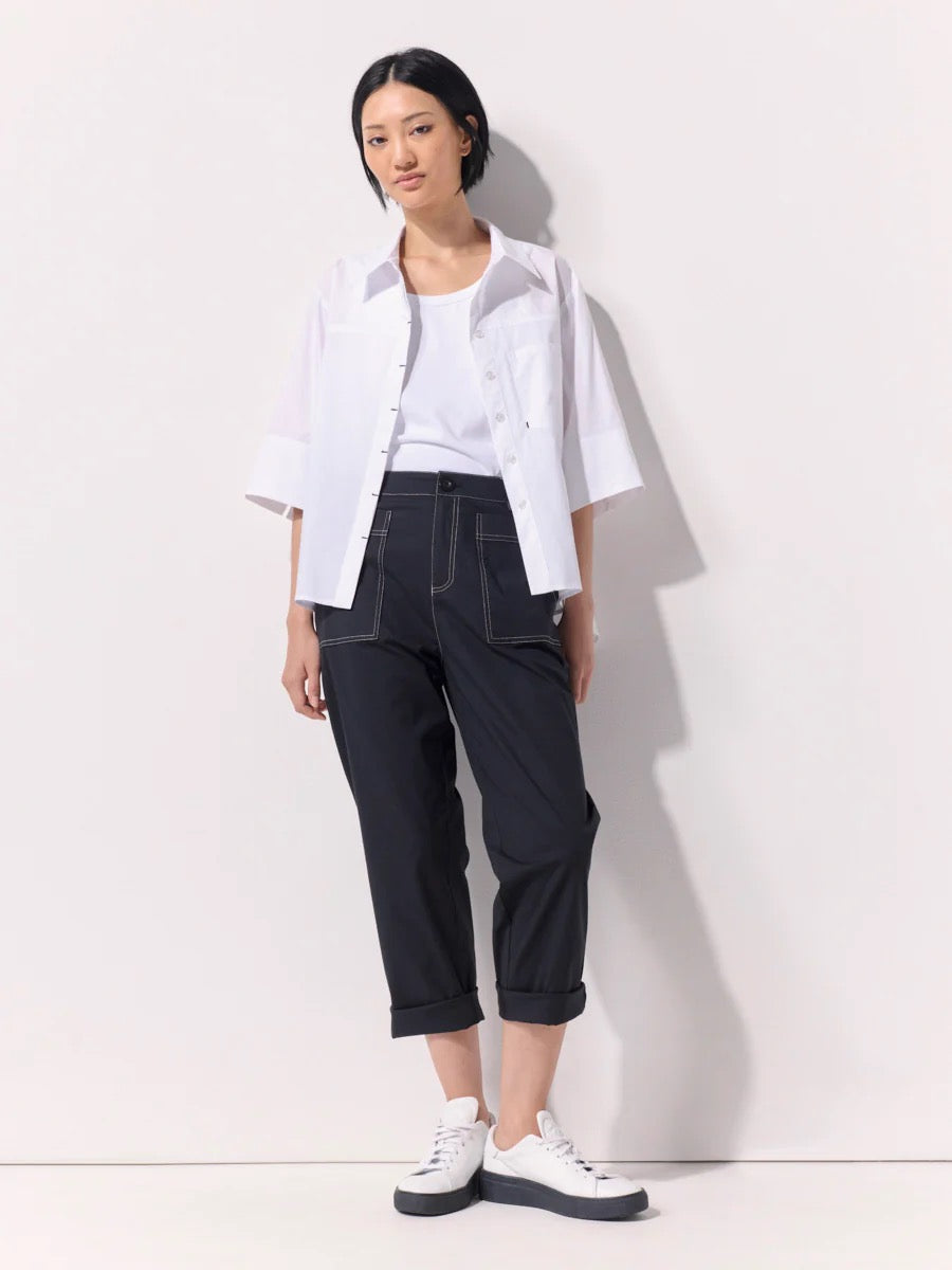 Modern Utility Shirt | White