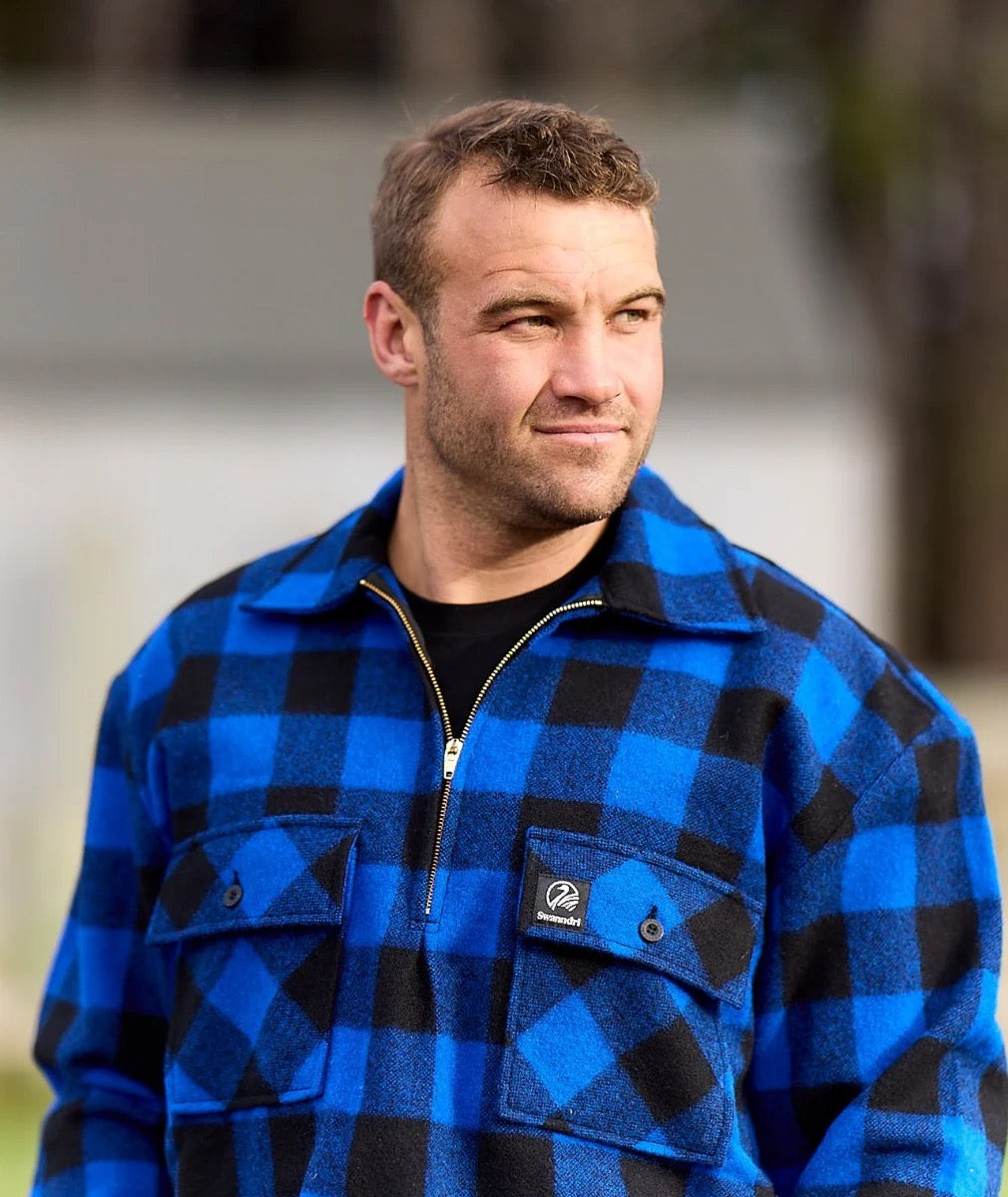 Ranger Bush Shirt | Blue/Black Check