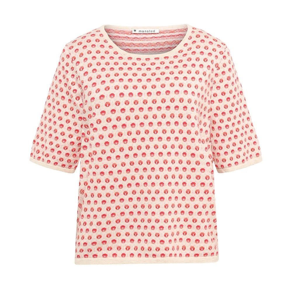 Pomme T Shirt | Soft Red