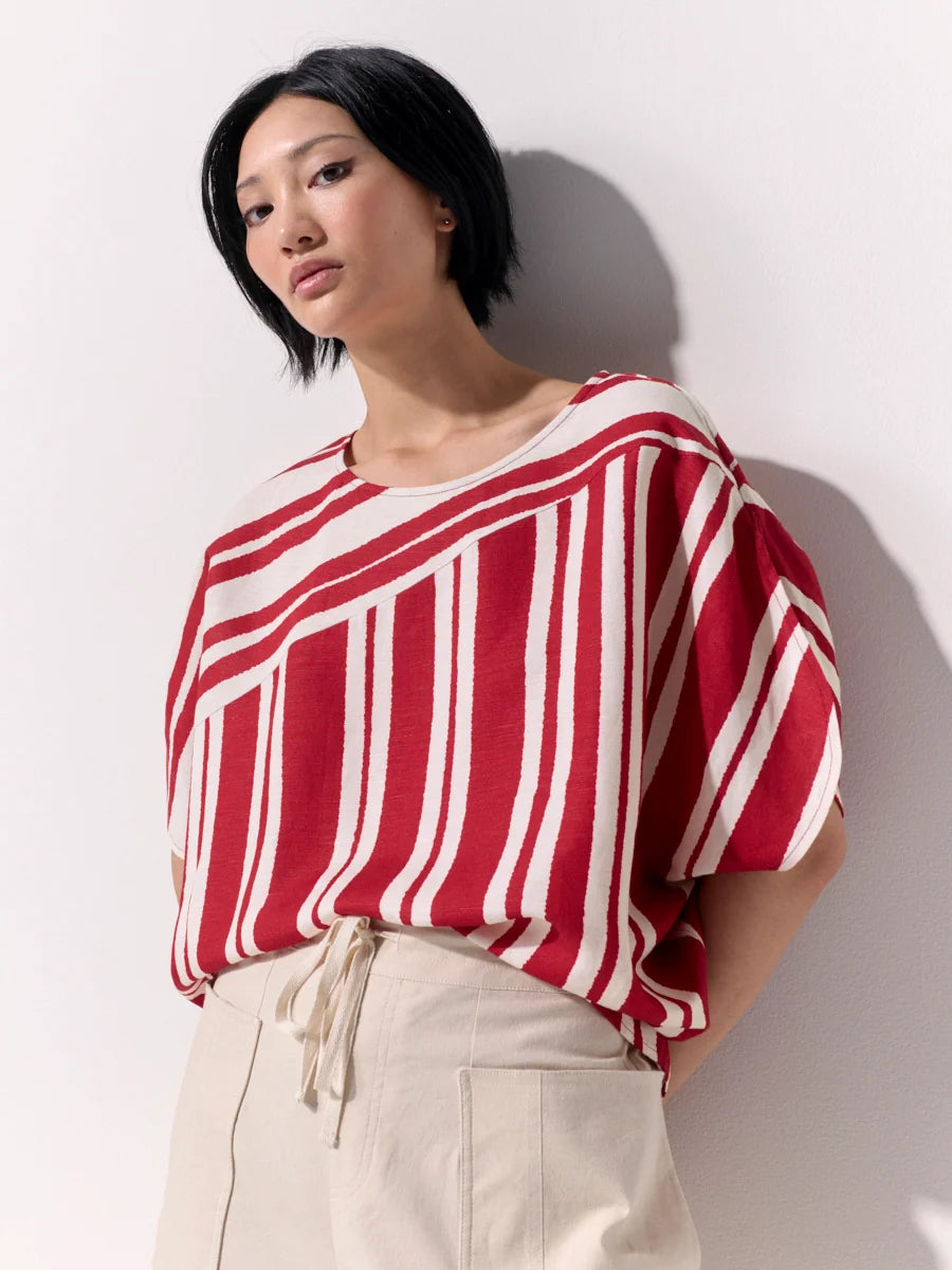 Inverse Stripe Top