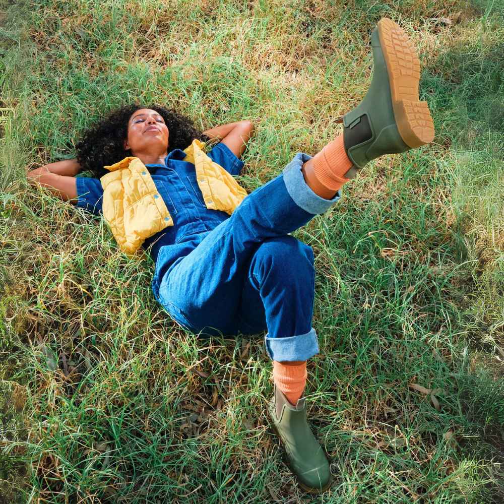 Bobbi Gumboot | Khaki Green