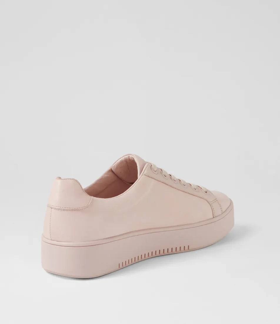 Leeze Pink Florist Leather Sneakers - Django &amp; Juliette - Beechworth Emporium