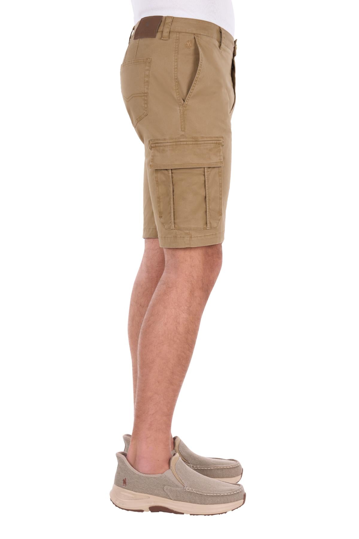 Leo Cargo Short | Camel