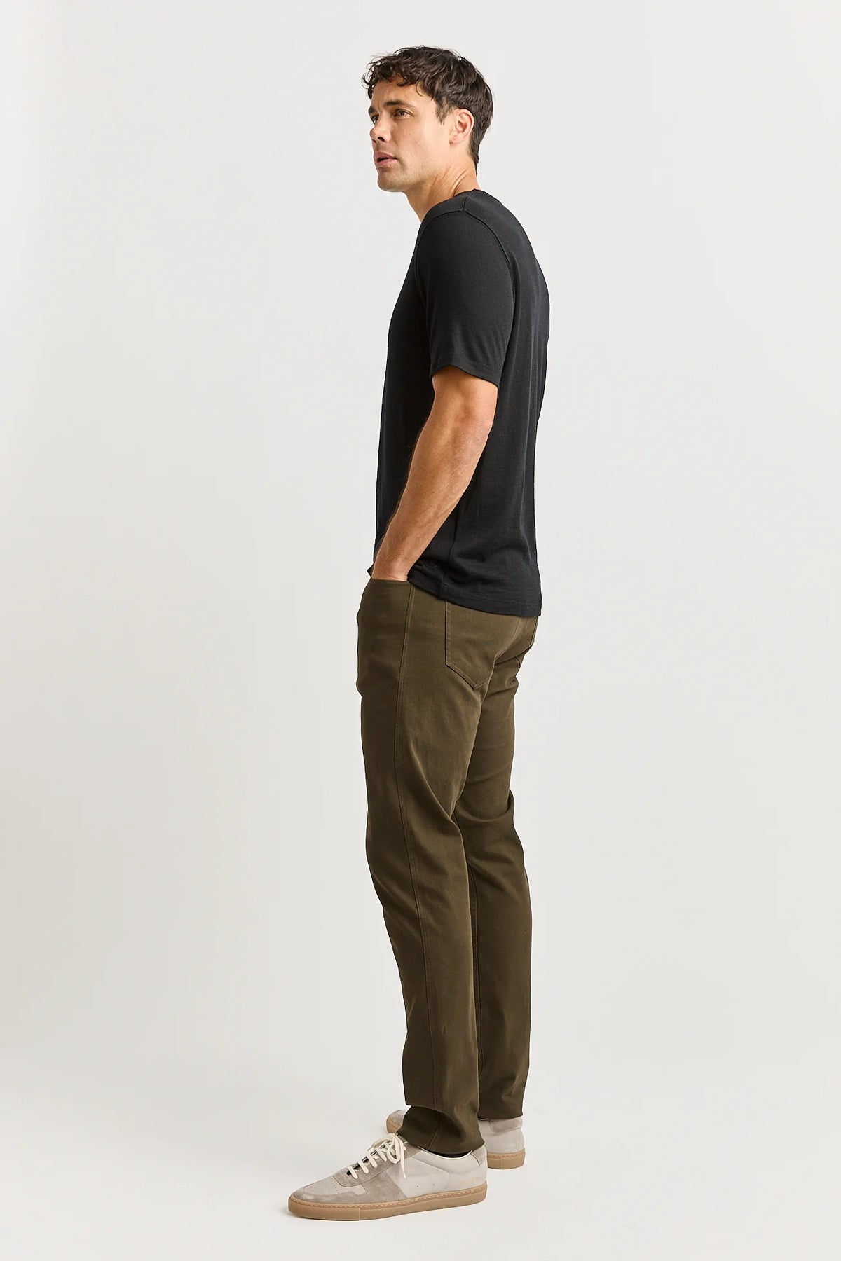 Merino Crew T-Shirt | Black