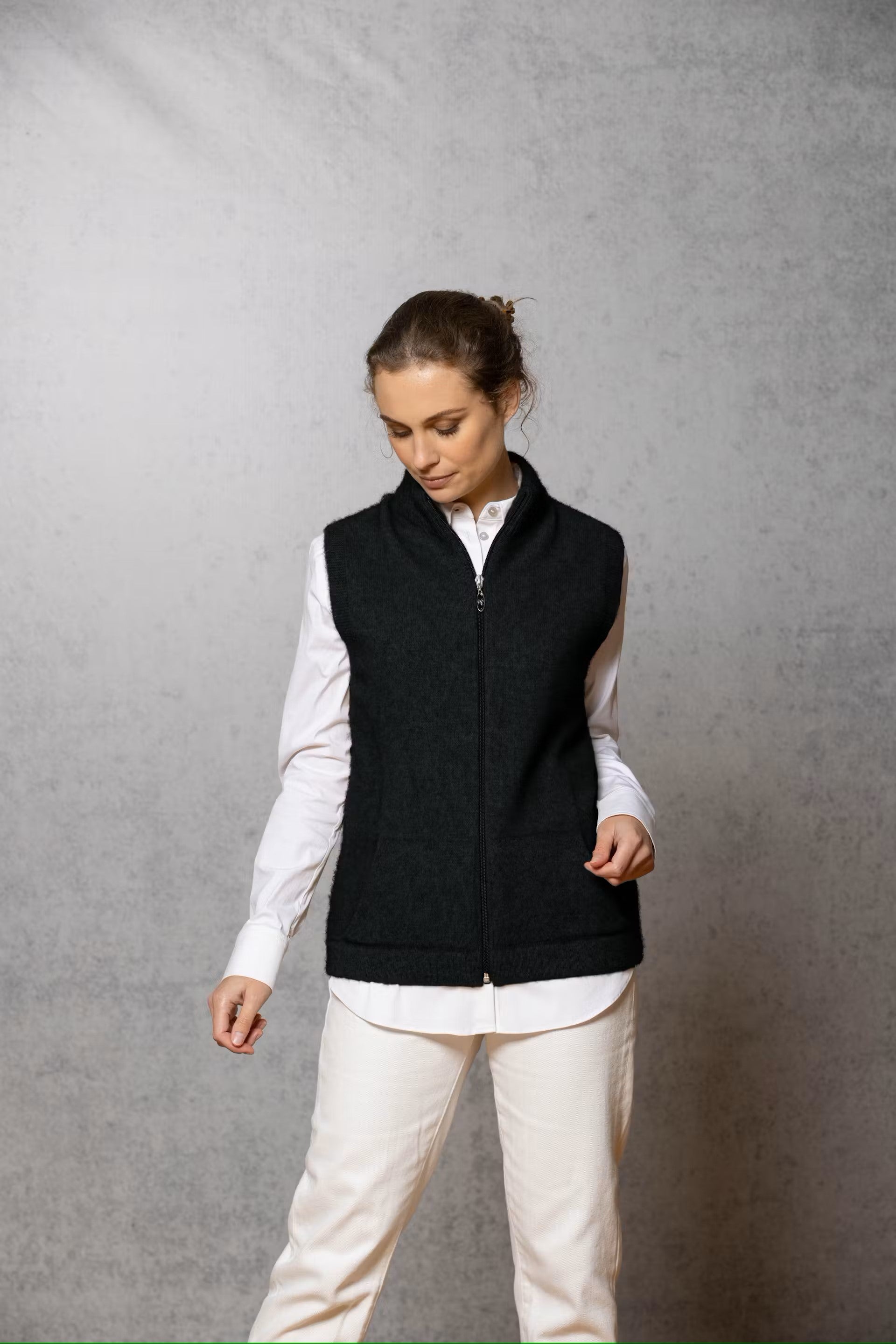 Merino Rib Scarf | The City Rib