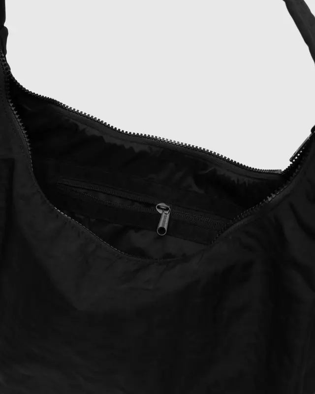 Nylon Shoulder Bag | Black