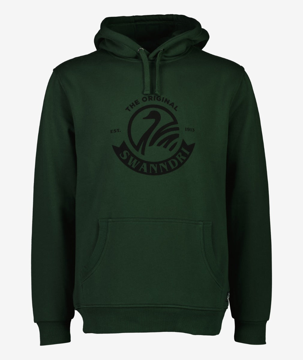 Original v2 Fleece Hoodie | Hunter Green/Black - Swanndri - Beechworth Emporium