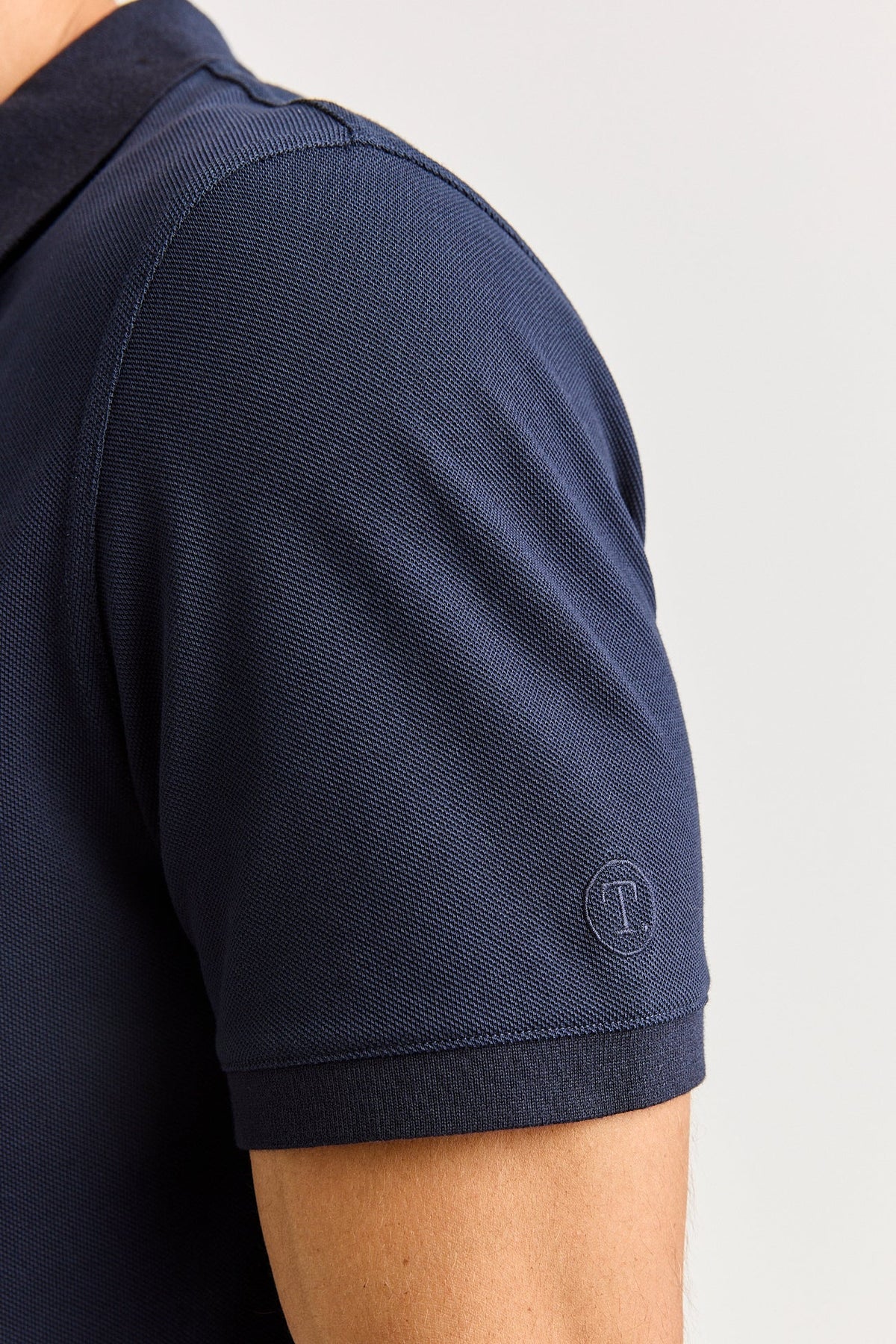 Pique Polo Organic Cotton | Navy