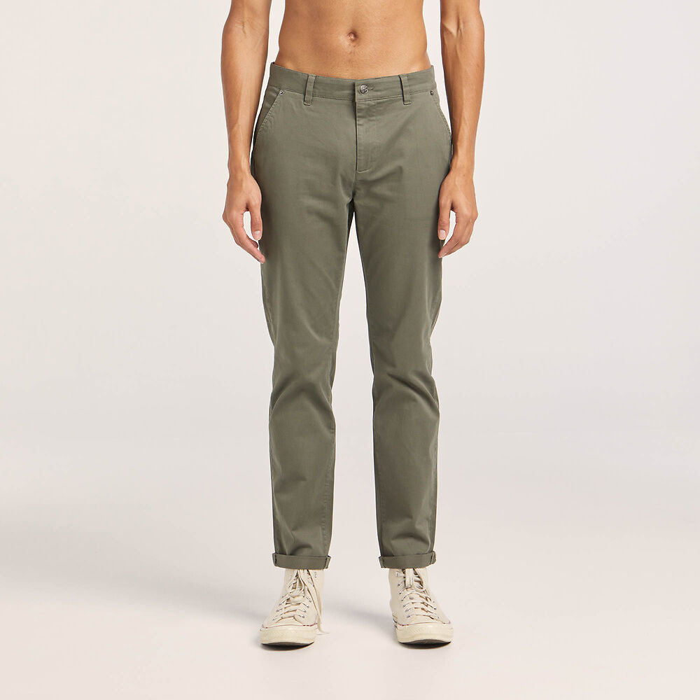 Z Stretch Slim Chino | Dark Olive - Riders by Lee - Beechworth Emporium