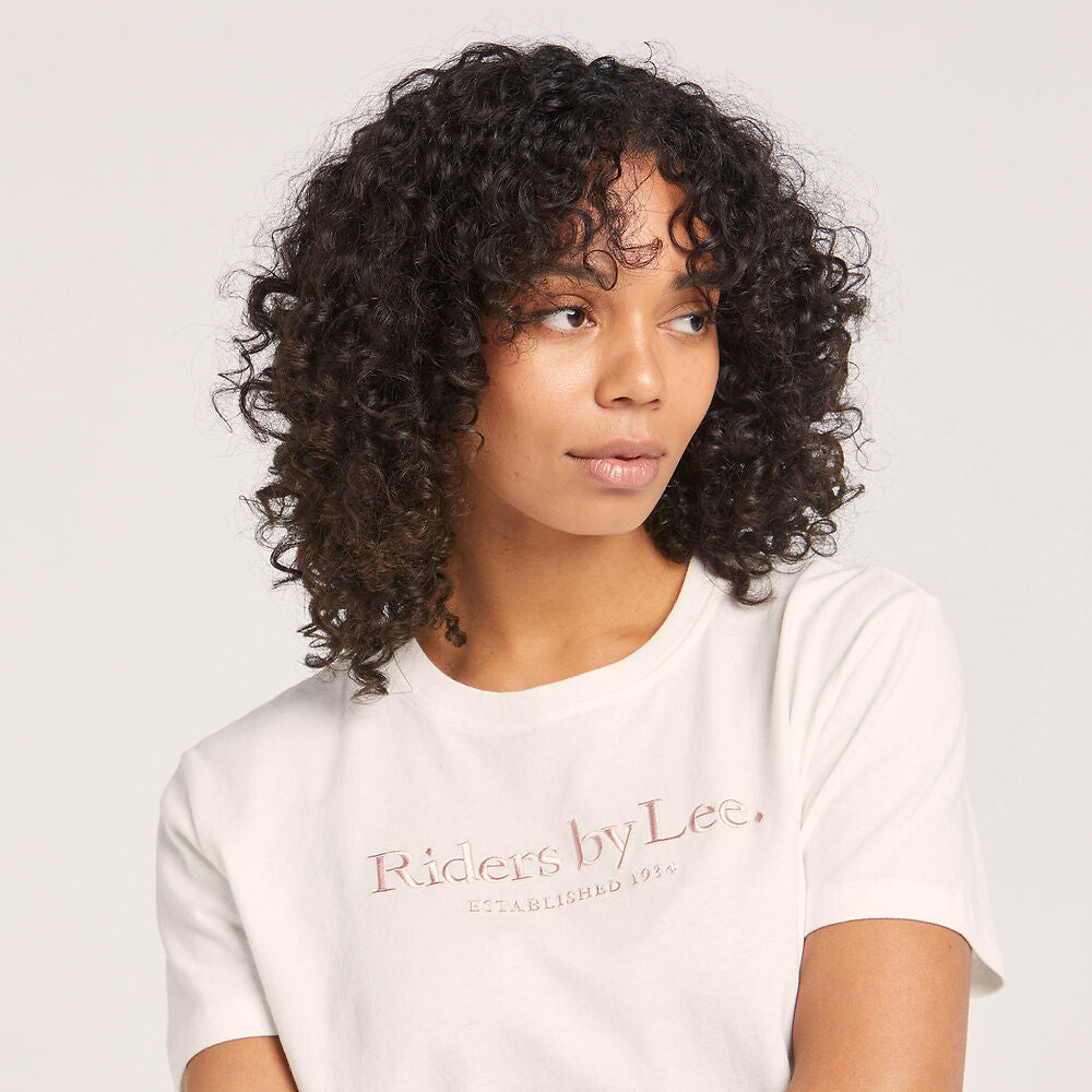 Relaxed Recycled Cotton Tee | Vintage White