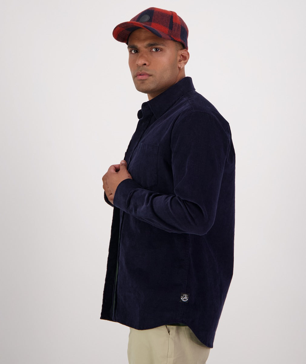 Ranfurly Corduroy Shirt | Navy - Swanndri - Beechworth Emporium