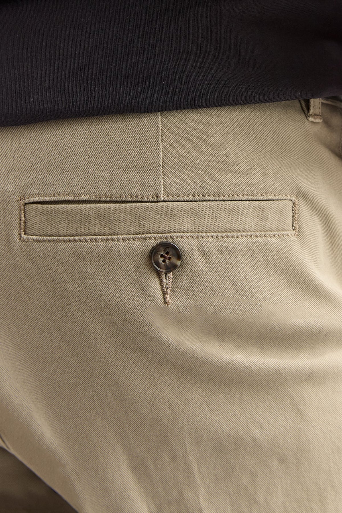 Regular Cotton Twill Chino | Biscuit