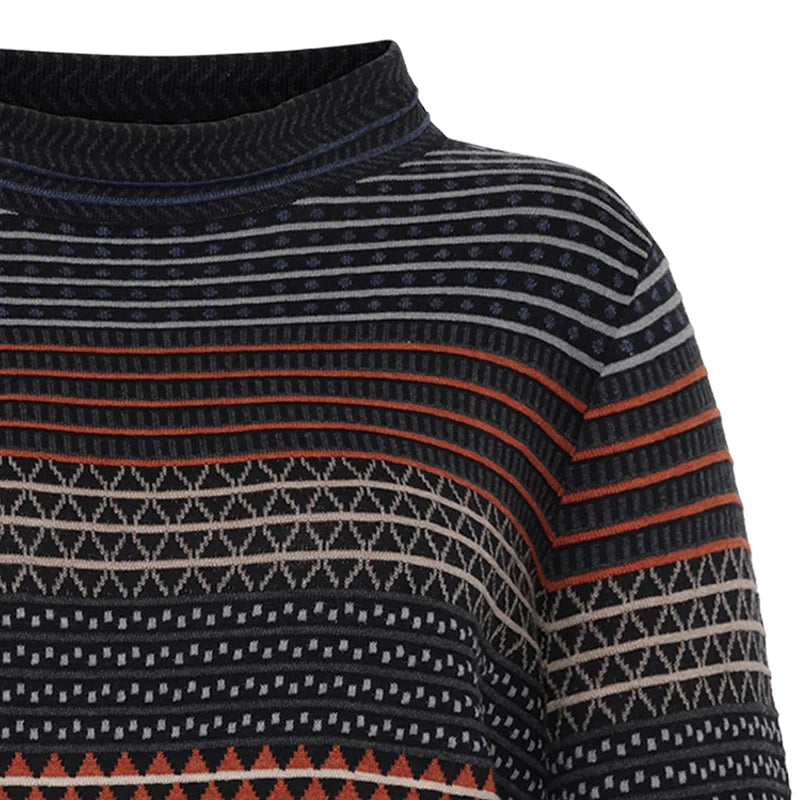 Ricarda Aztec Knit | Black