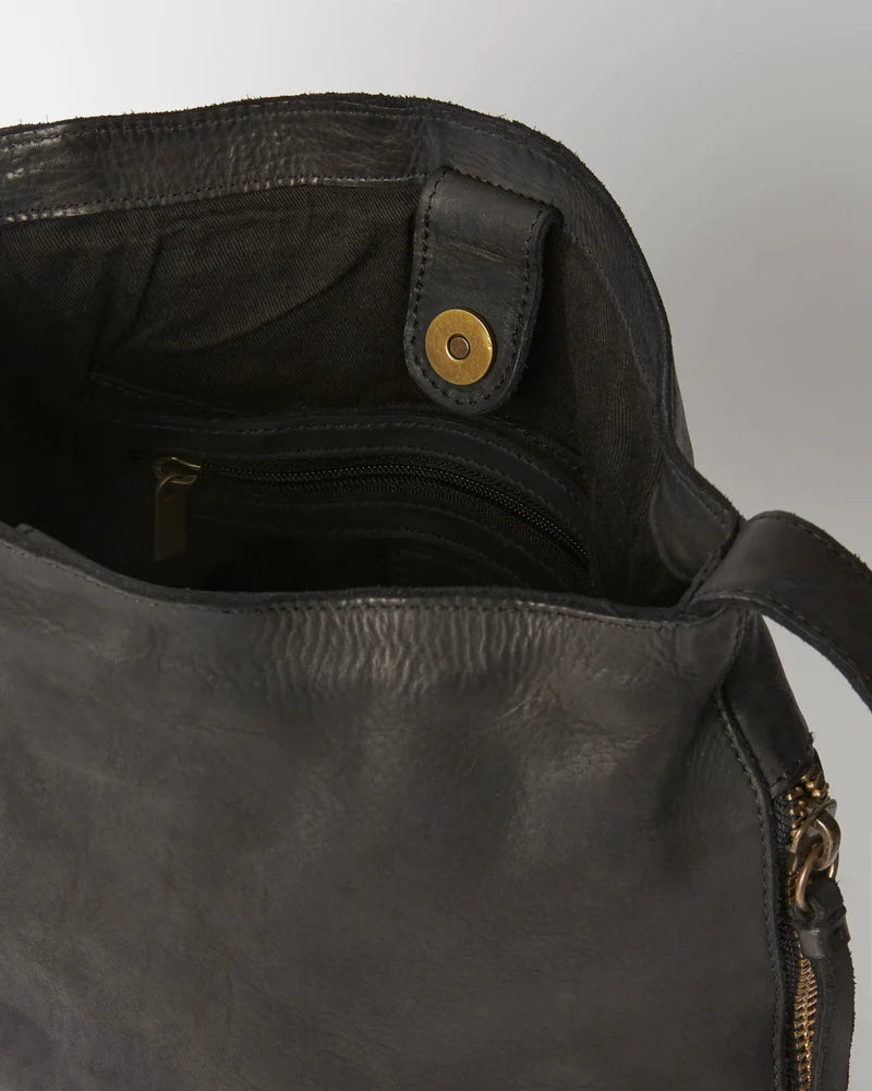 Bucket Tote | Black - Juju & Co - Beechworth Emporium