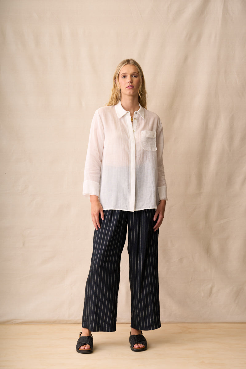 Drew Shirt | White