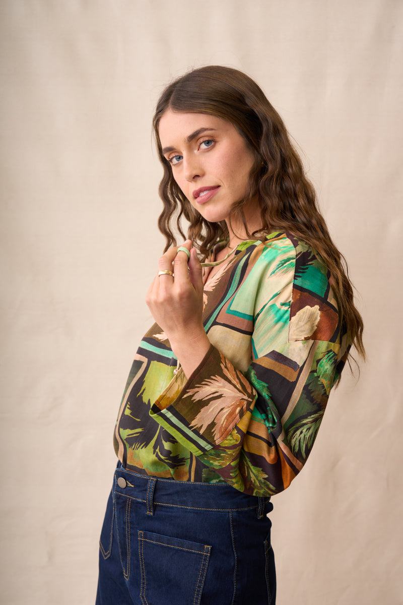 Ramona Blouse | Sunset Palms