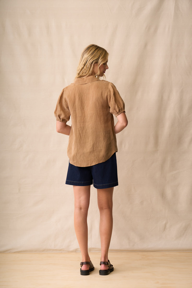 Piper Shirt | Caramel