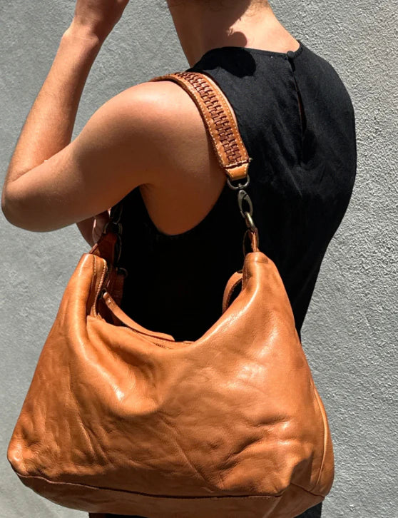 Signature Slouchy Bag | Tan -  - Beechworth Emporium