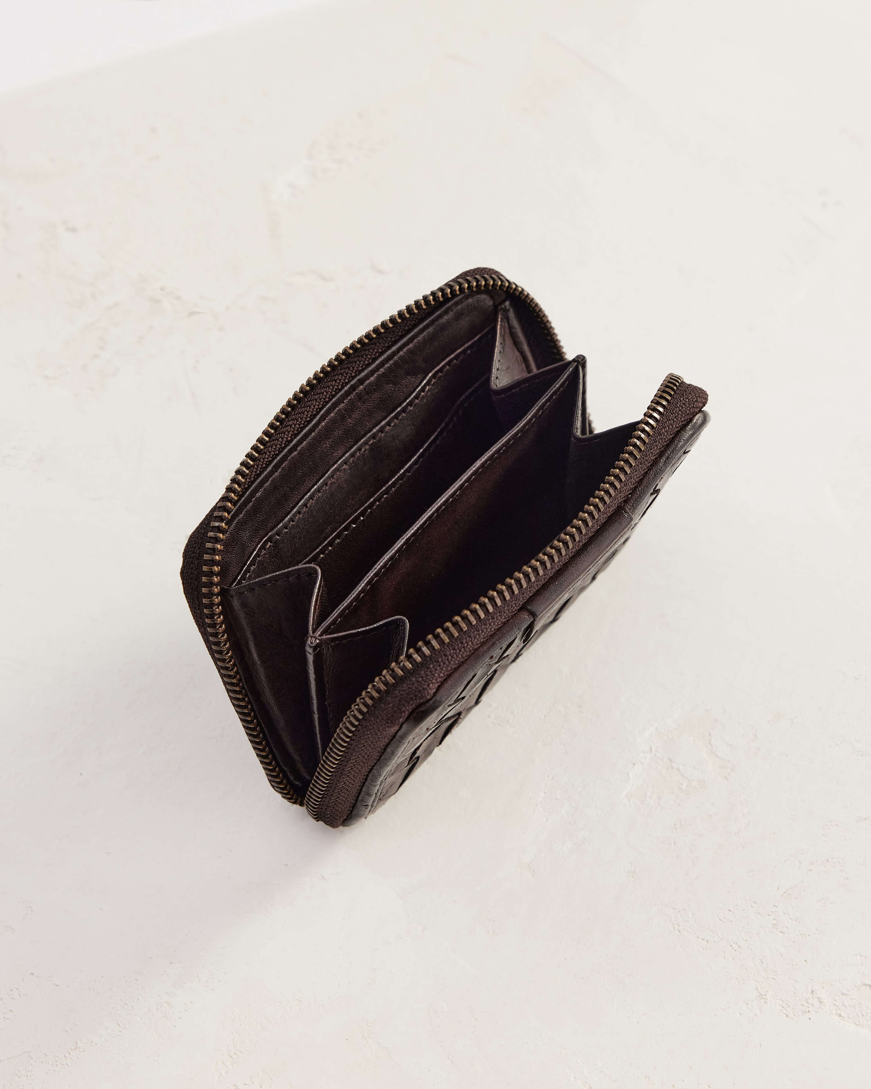 Small Basque Wallet | Chocolate -  - Beechworth Emporium