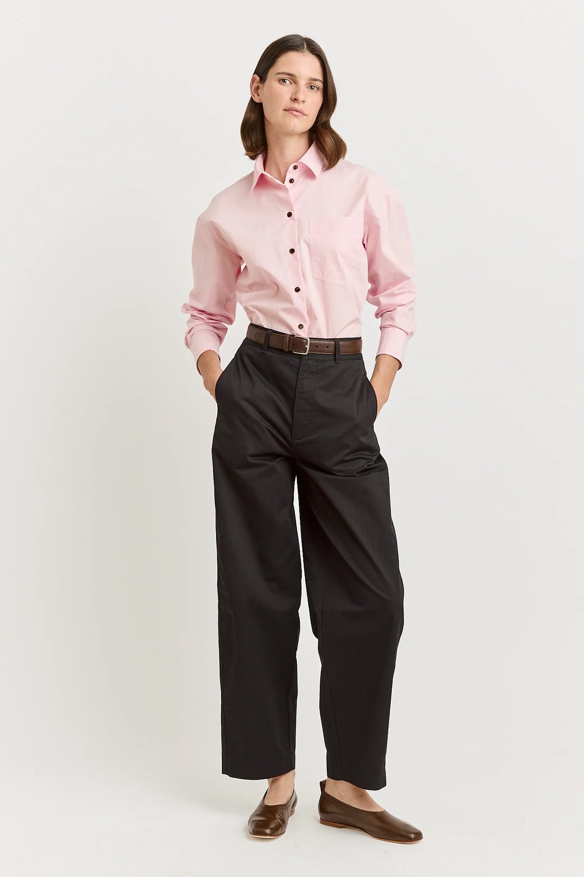 Soft Barrel Pant | Black