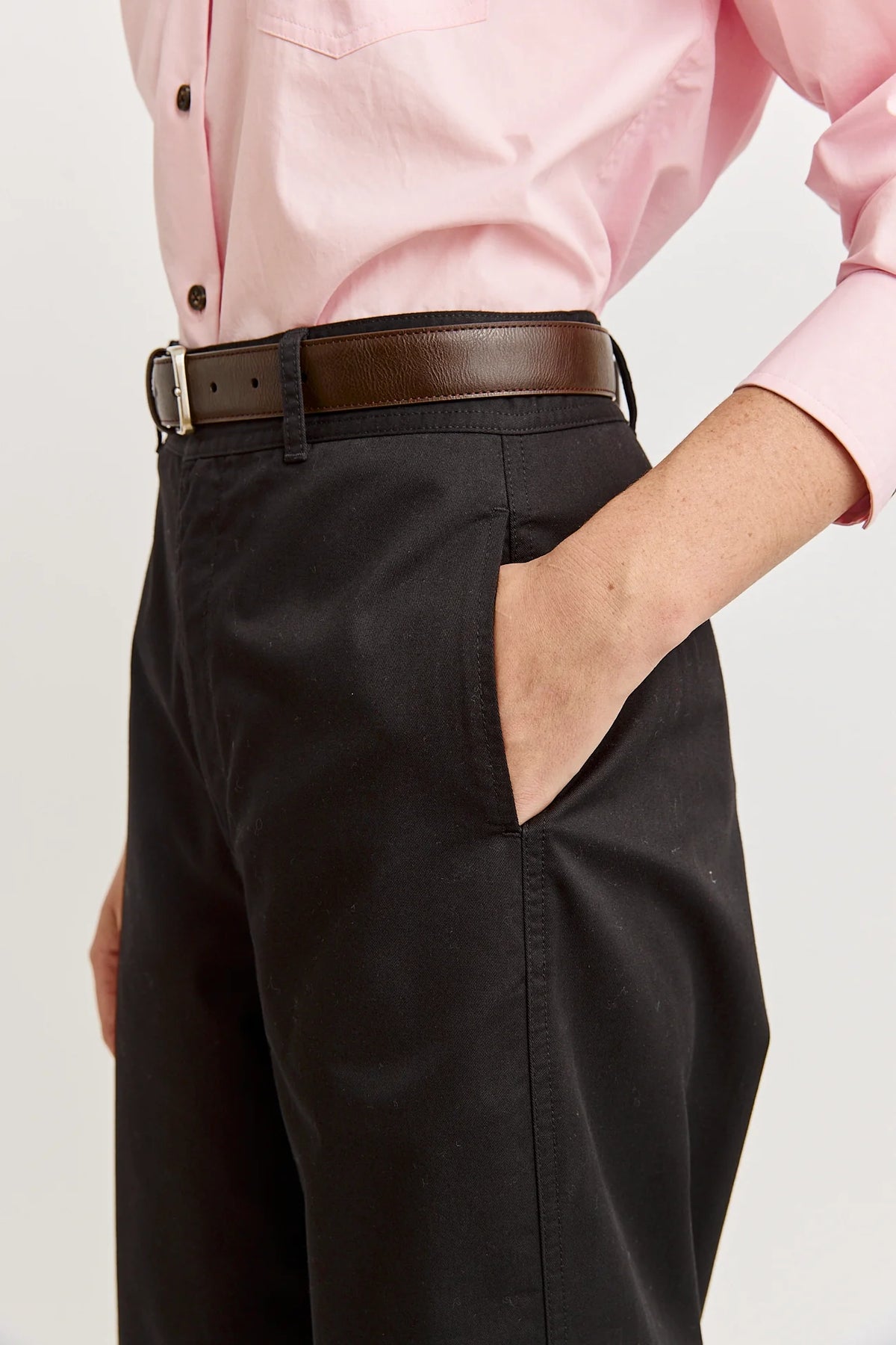 Soft Barrel Pant | Black