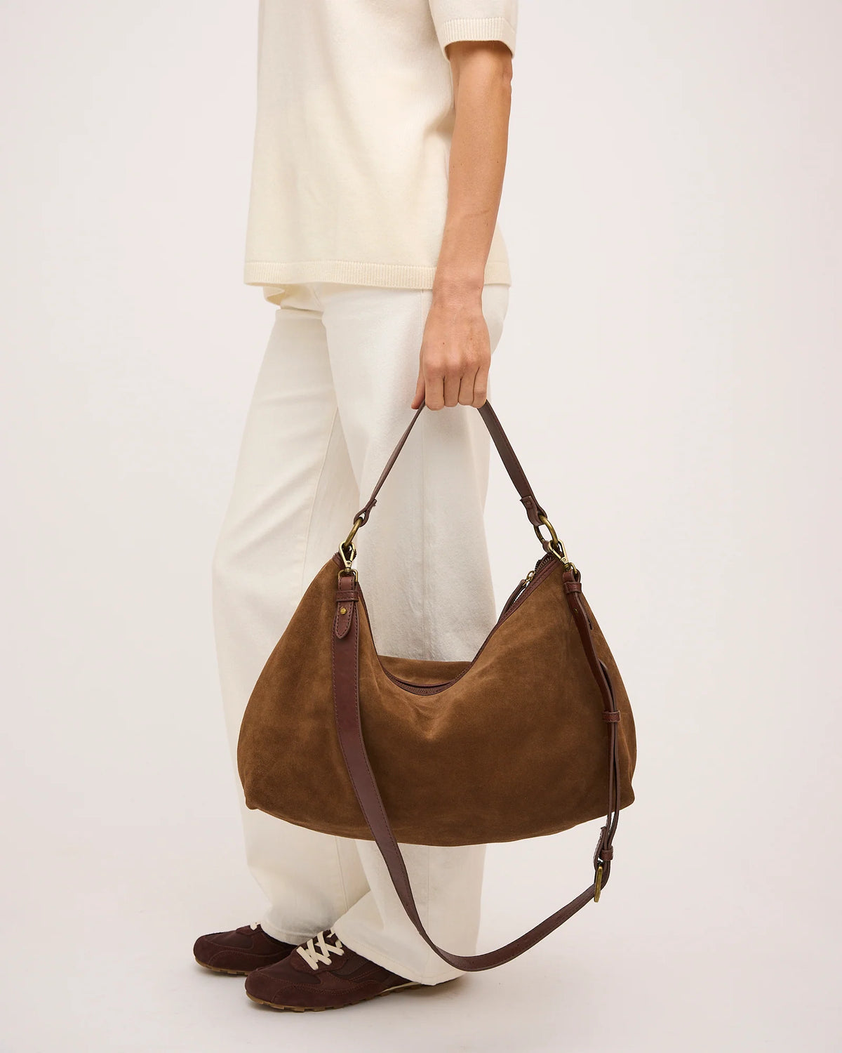 Suede Slouchy | Chestnut