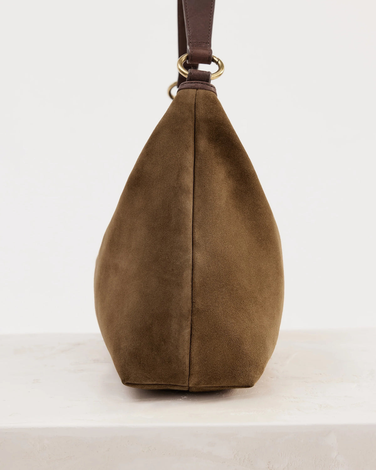 Suede Slouchy | Chestnut