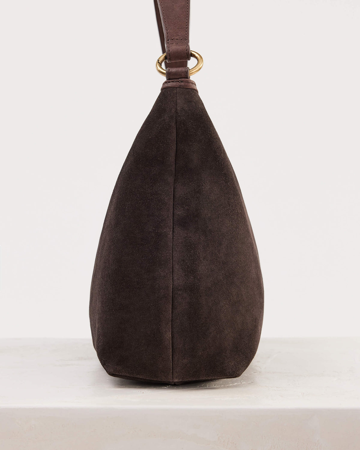 Suede Slouchy | Chocolate