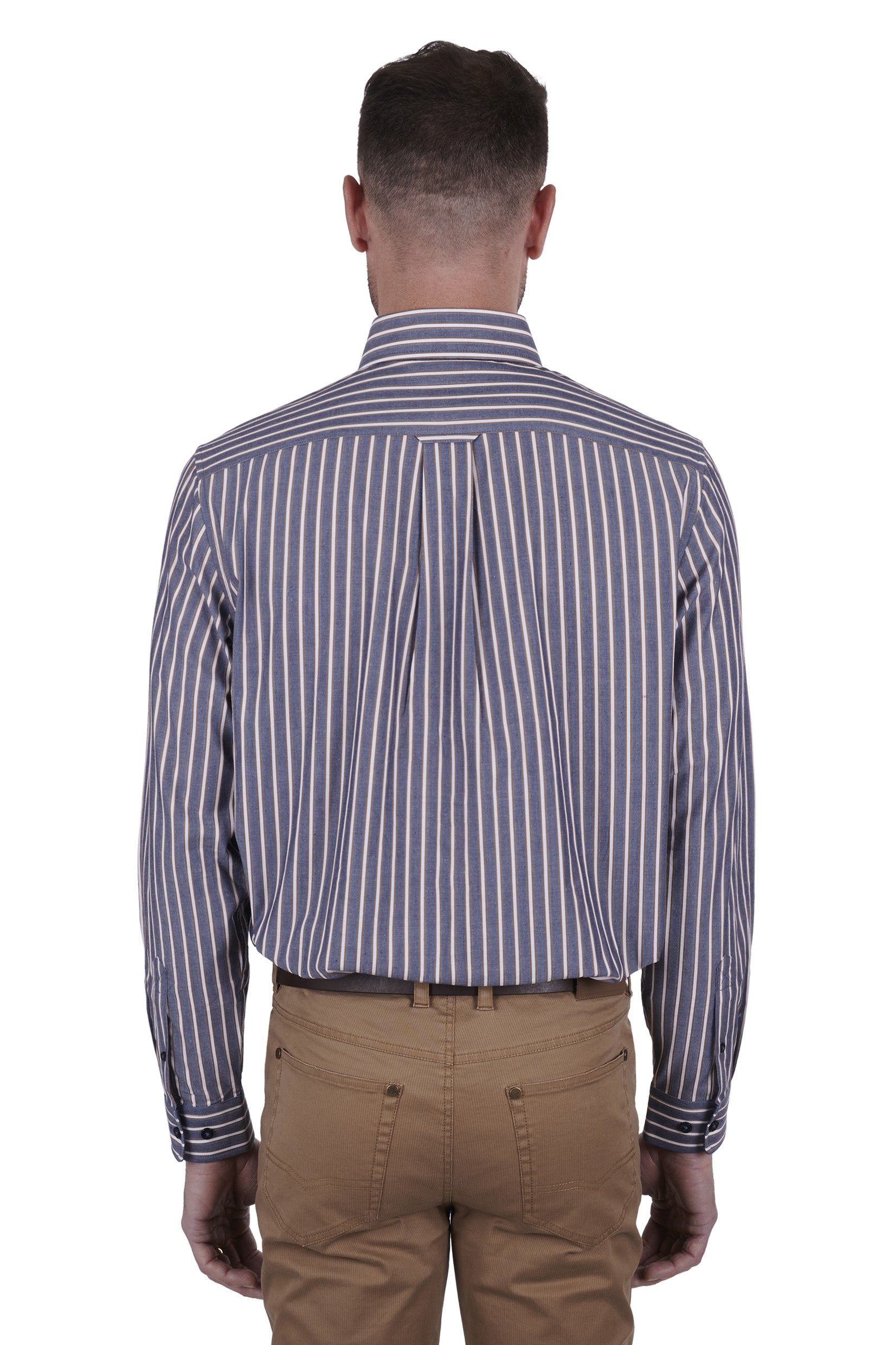 Declan 2 Pocket Long Sleeve Shirt - Thomas Cook - Beechworth Emporium