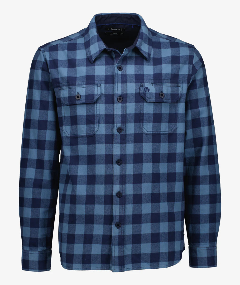 Taranaki Tailor Shirt | Oceanview/Navy