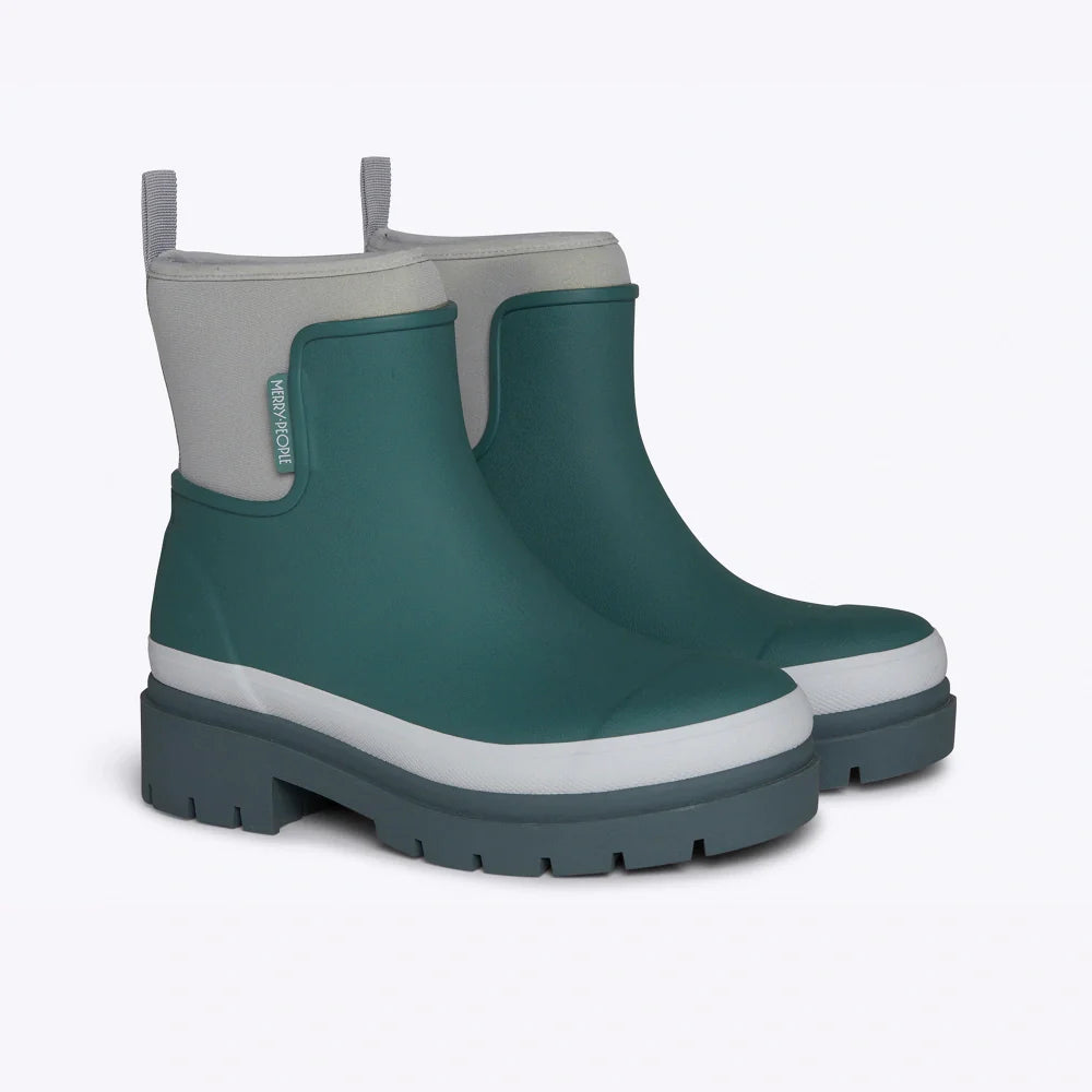 Tully Boot | Teal &amp; Grey - Merry People - Beechworth Emporium