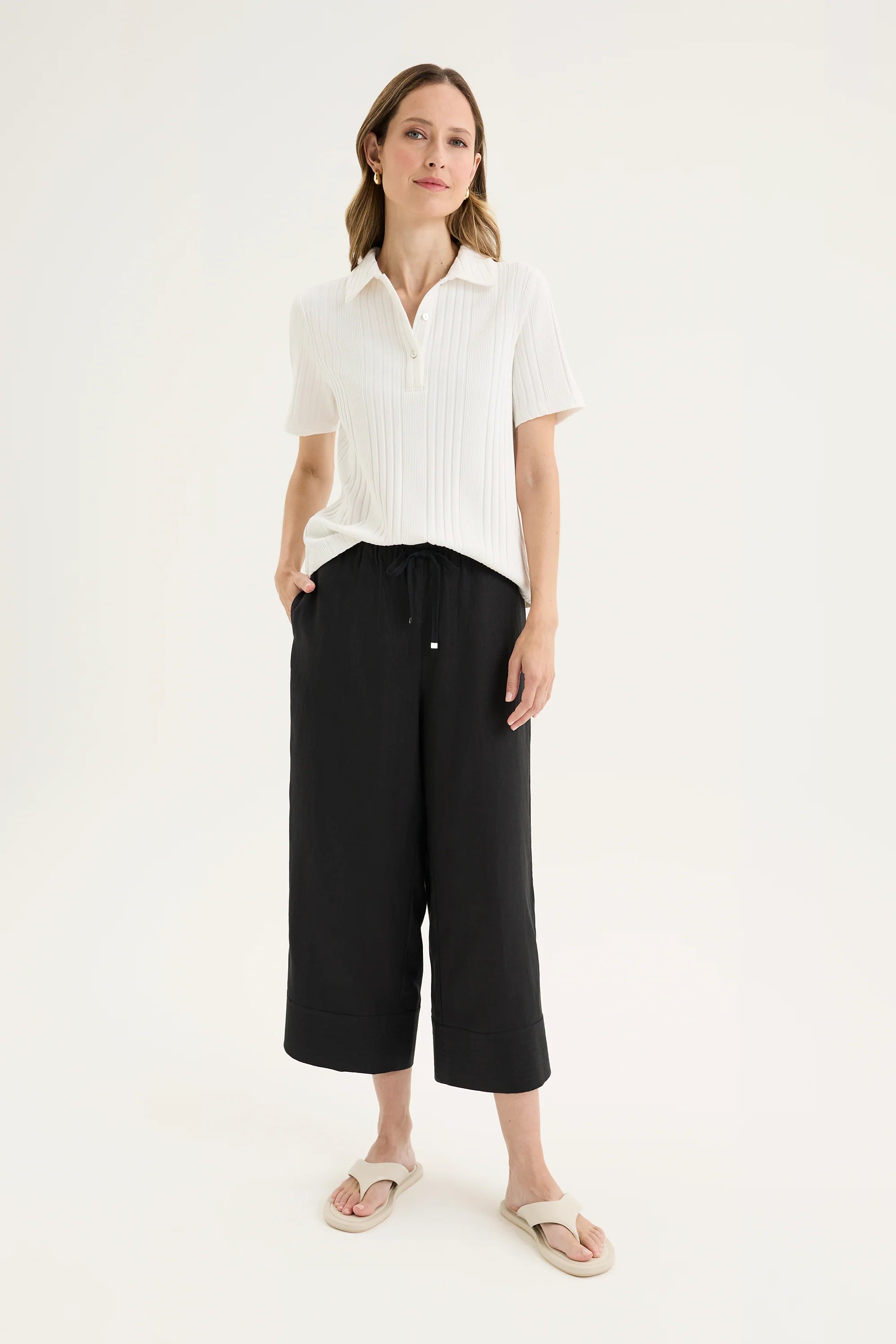 Tirari Palazzo Pant | Black, , Beechworth Emporium, Bottoms, [product tags]