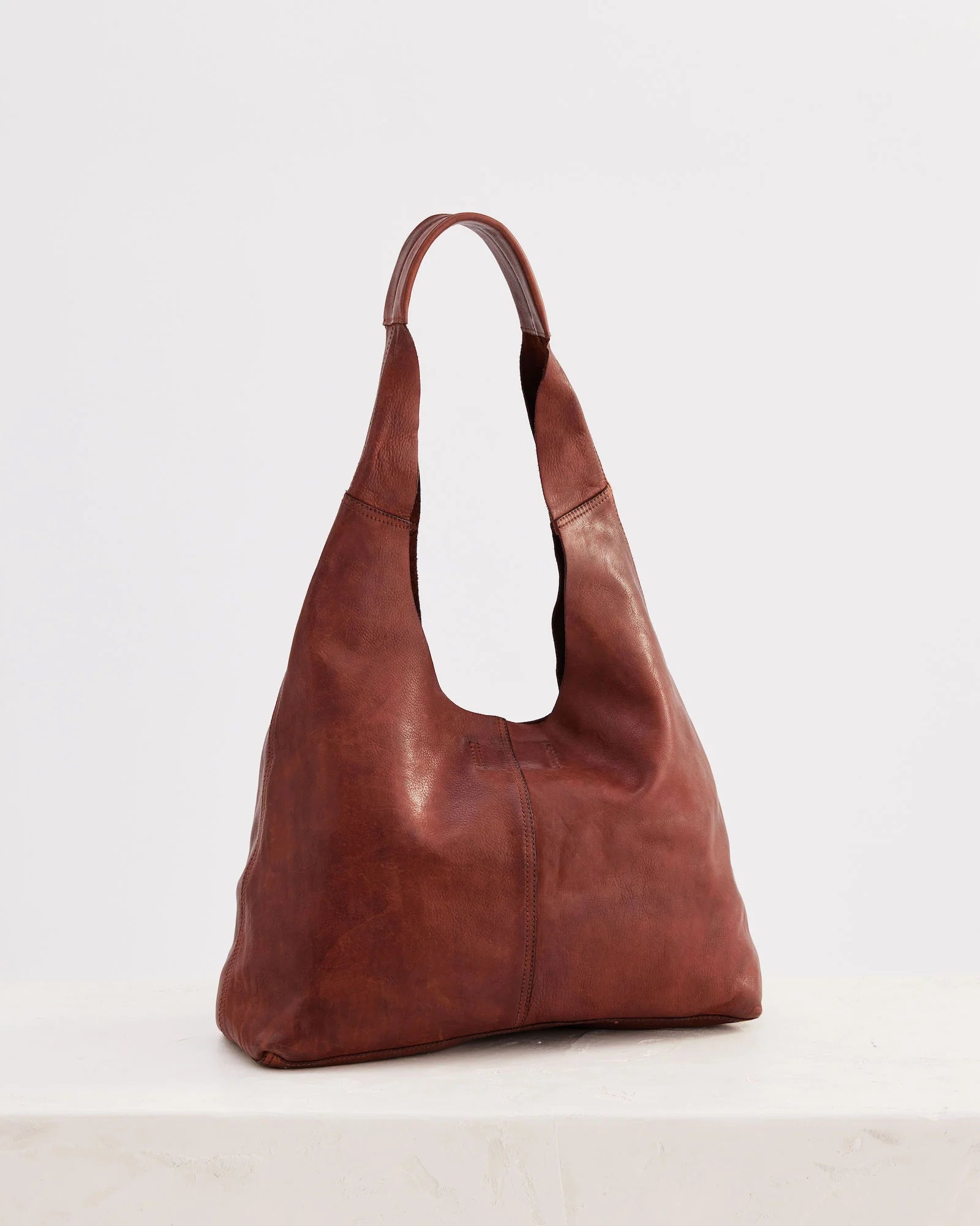 Unlined Slouchy | Cognac -  - Beechworth Emporium
