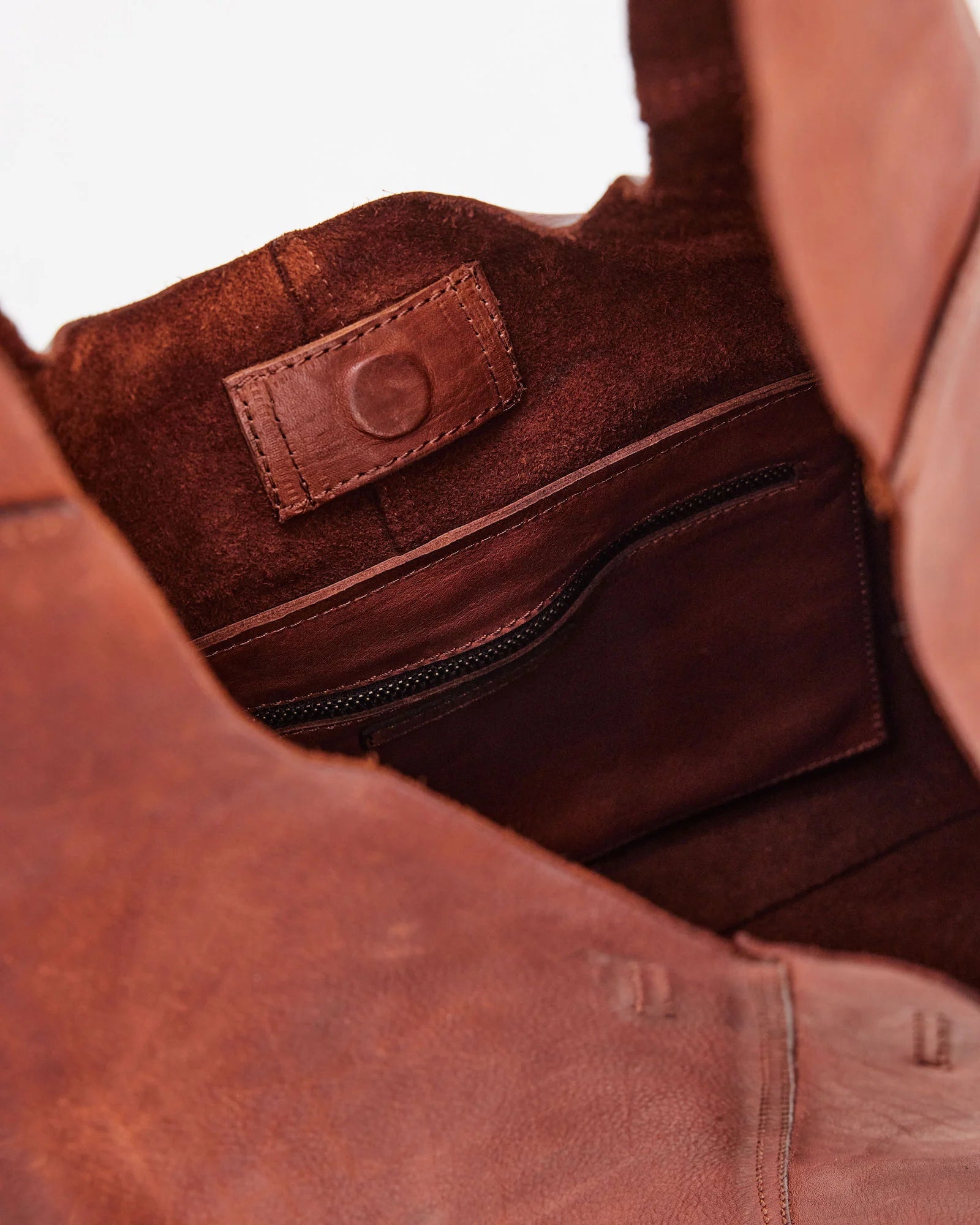 Unlined Slouchy | Cognac -  - Beechworth Emporium