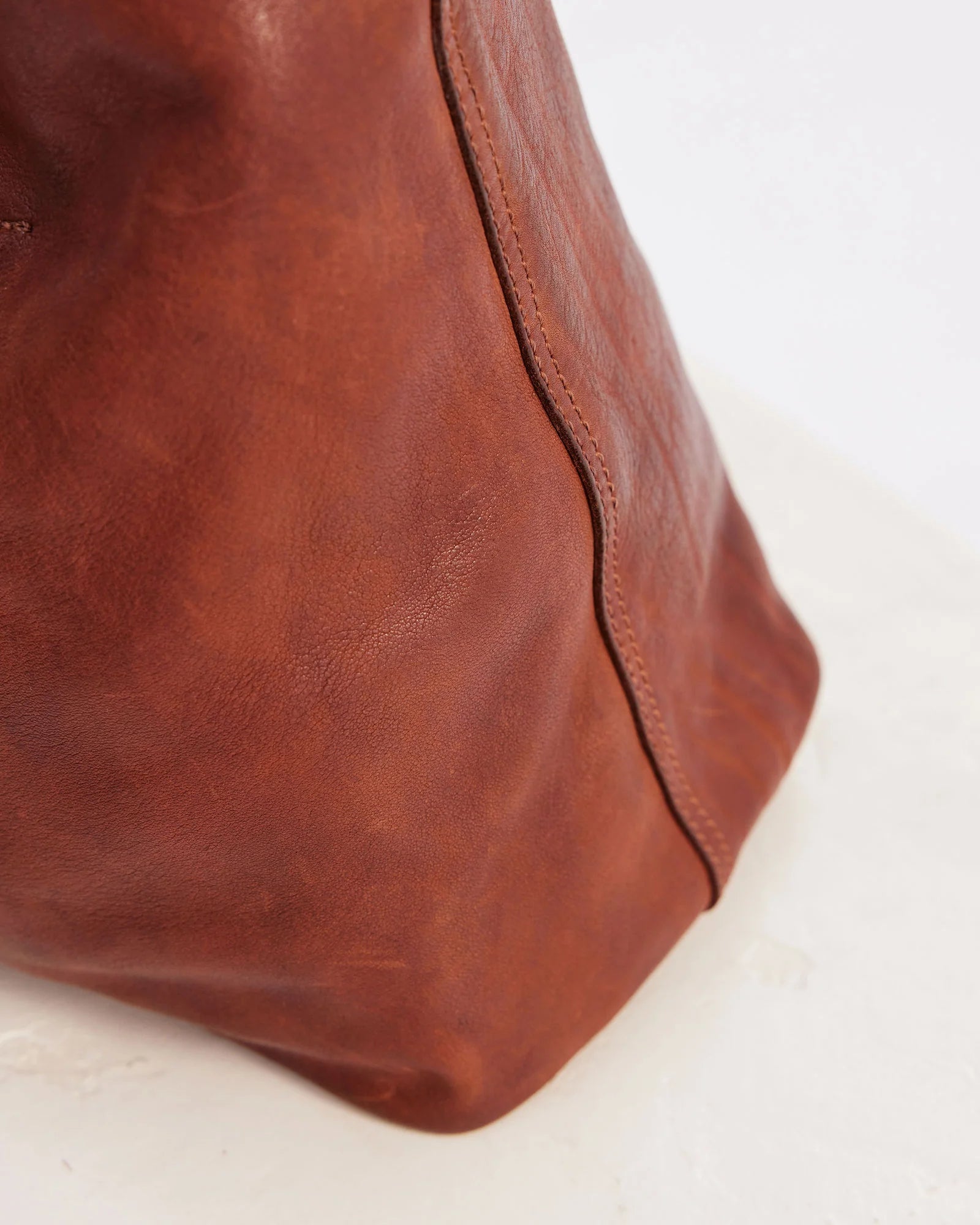 Unlined Slouchy | Cognac -  - Beechworth Emporium